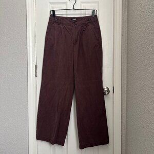 Madewell The Petite Harlow Wide-Leg Pant in Drapey Twill - 2P